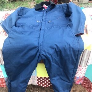 VTG Walls Blizzard Pruf Insulated Coverall Blue XL